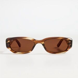 Tortoise Shell Rectangular Sunglasses